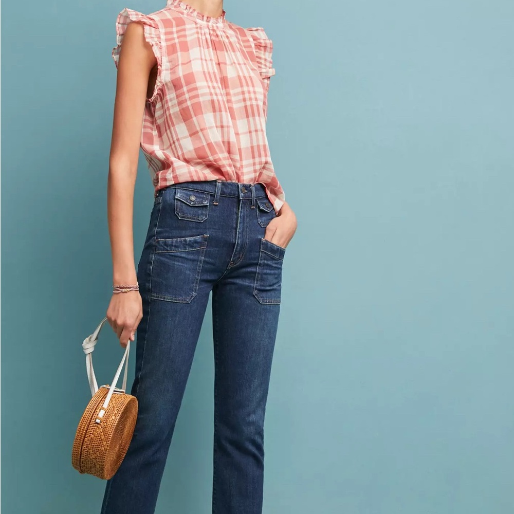 Citizens of Humanity Kamila Ultra High-Rise Cropped Flare Jeans